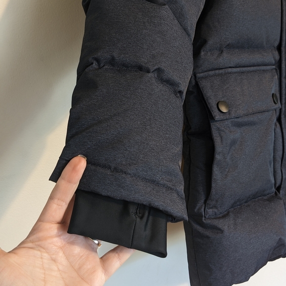 Triple F.A.T Goose Down Colburn Puffer Parka Jacket in Navy Blue Size Small NWT - Picture 10 of 16